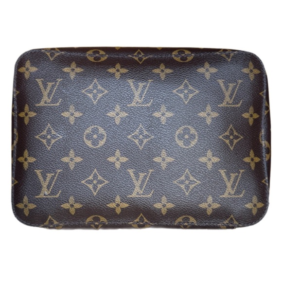 🐧 LOUIS VUITTON Packing Cube MM Cosmetic Case Organizer Monogram GHW - LIKE NEW! - Picture 3 of 9